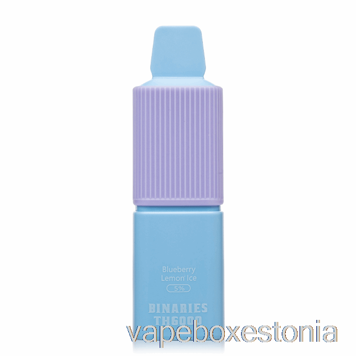 Vape Box Estonia Horizon Binaarid Th6000 ühekordne Mustika Sidrunijää
